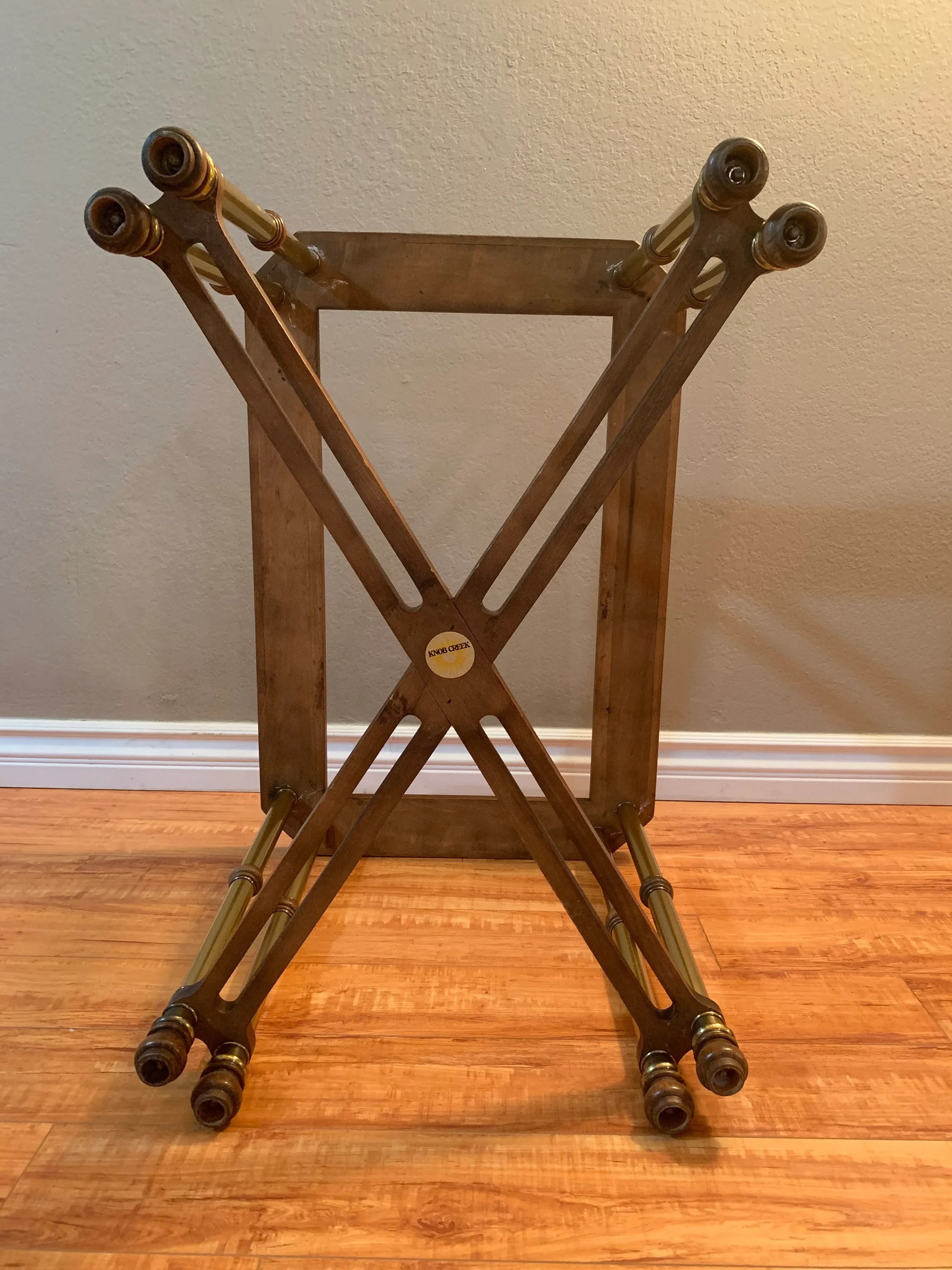 Vintage Knob Creek Side Table - 9