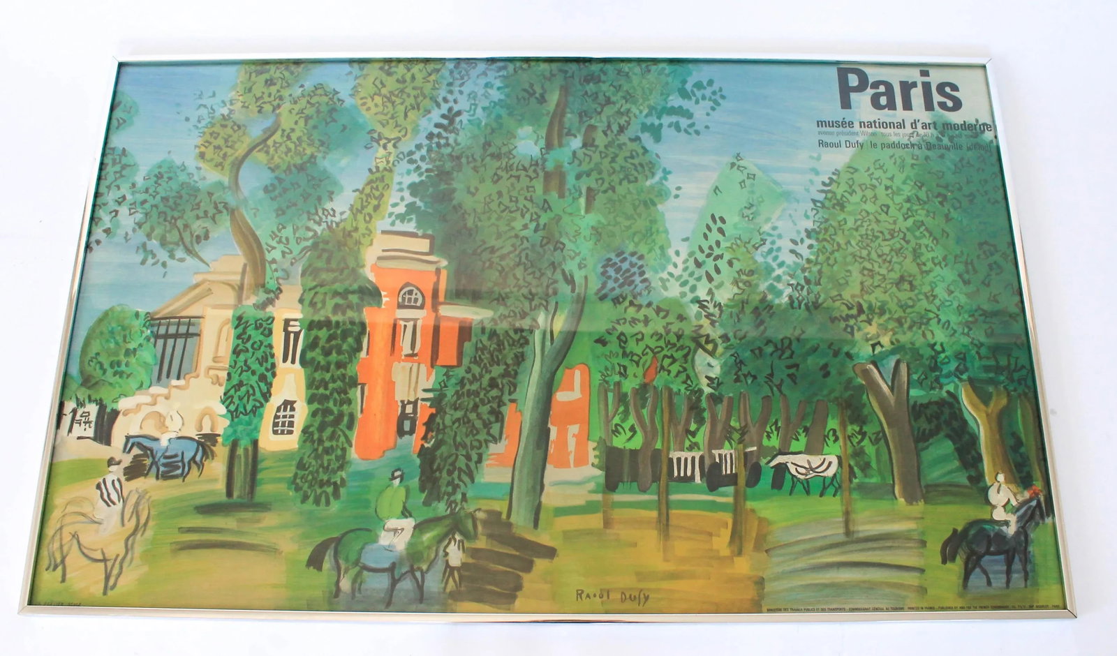 Raoul Dufy Paris 1964 Museum Exhibition Poster - 2