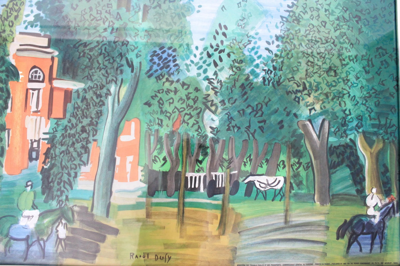 Raoul Dufy Paris 1964 Museum Exhibition Poster - 9