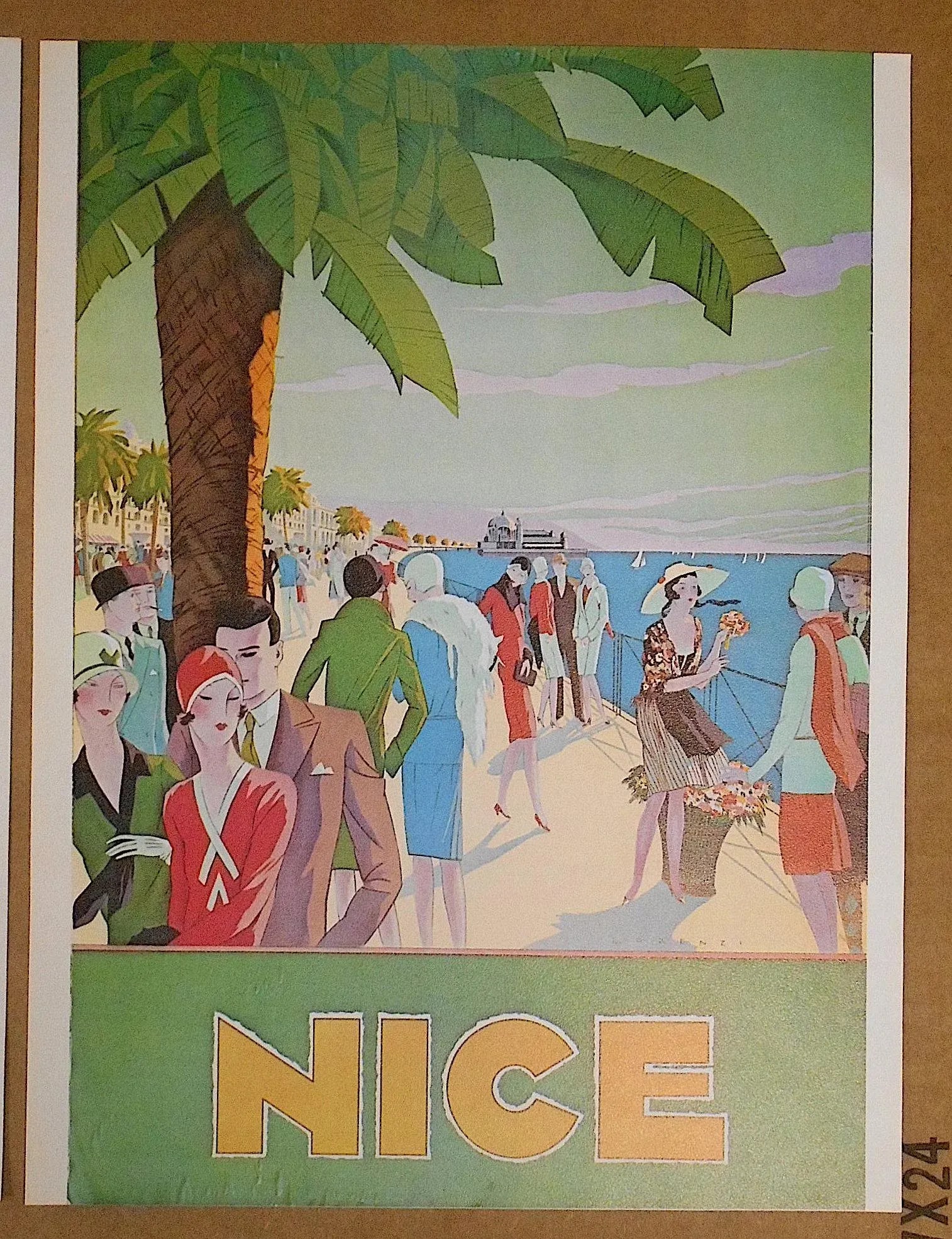 Set of 6-Vintage Posters-Listed Artists - Nice, France C.1973 - 4