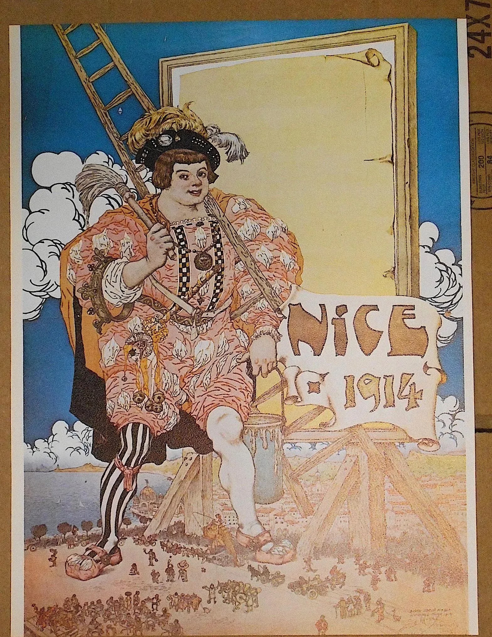 Set of 6-Vintage Posters-Listed Artists - Nice, France C.1973 - 7