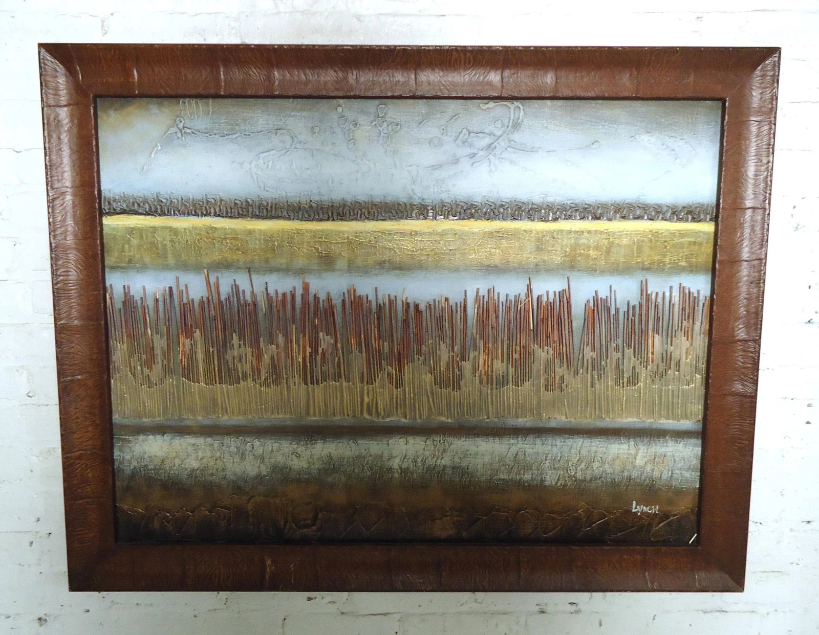 Late 20th Century Mid-Century Modern Wall Painting - 10