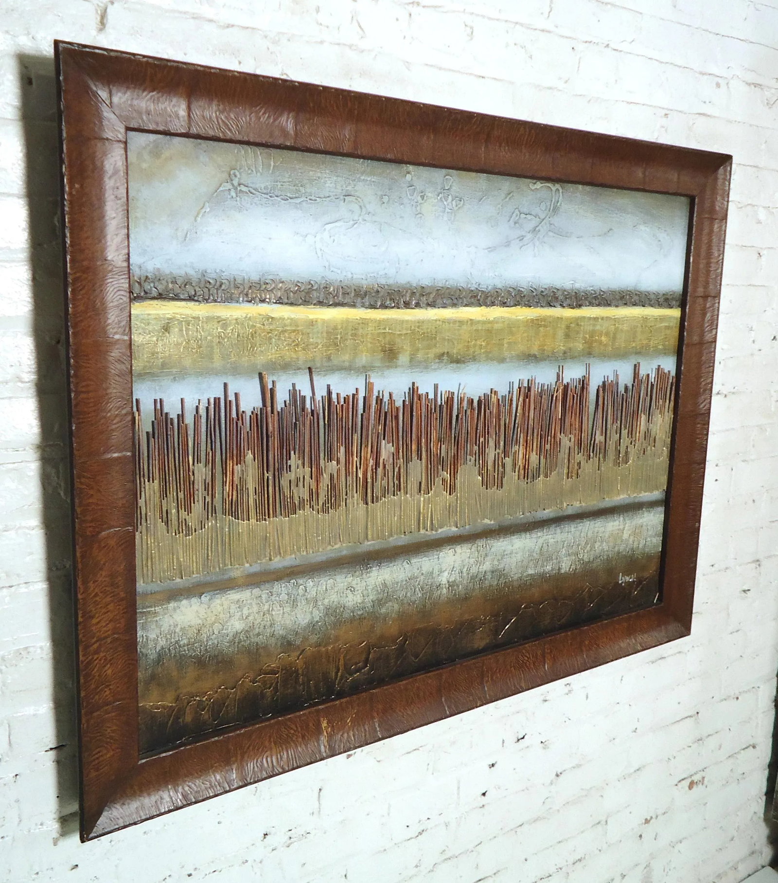 Late 20th Century Mid-Century Modern Wall Painting - 3
