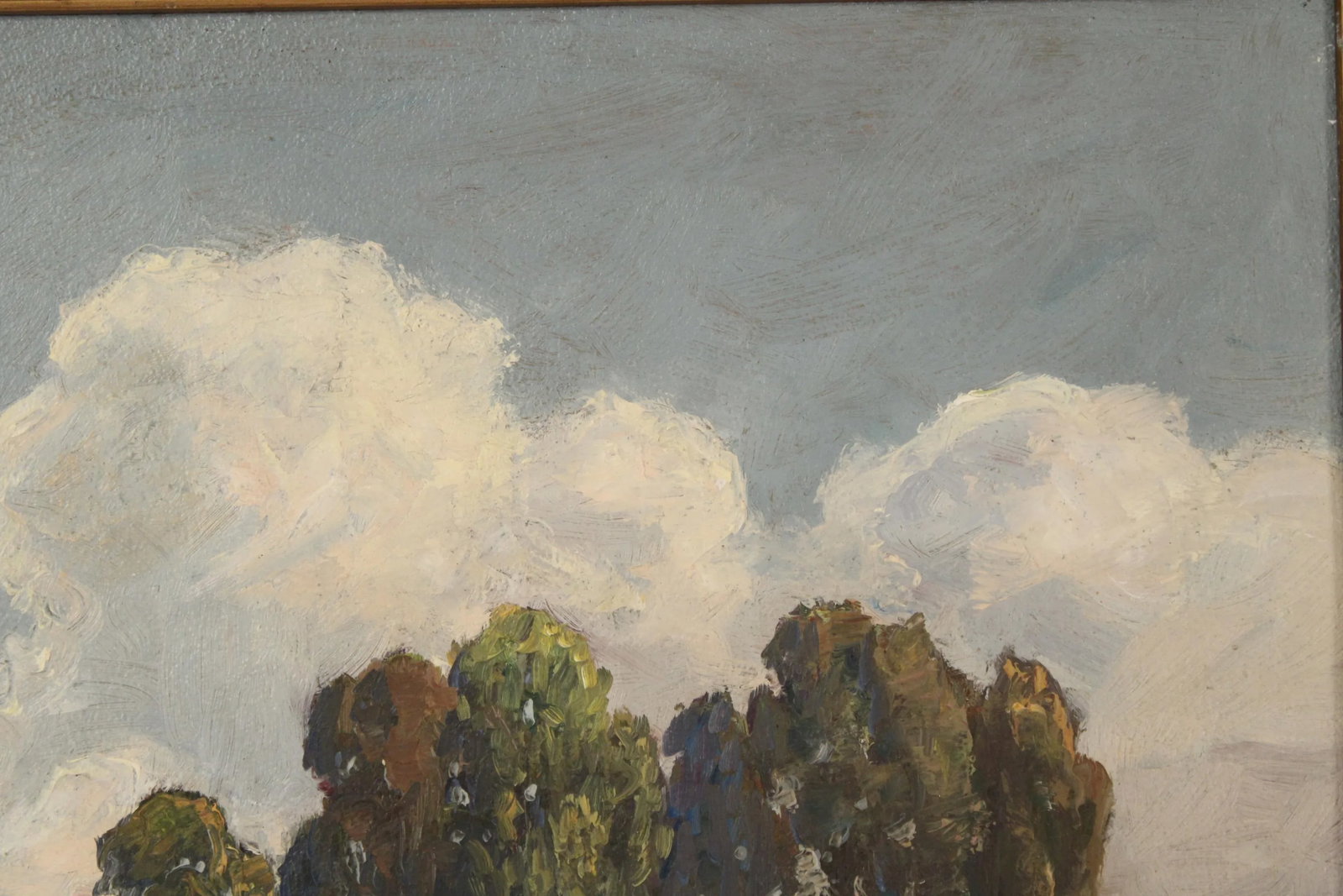 Painting of Sauvie's Island Oregon by Clyde Leon Keller (1872-1962) - 5