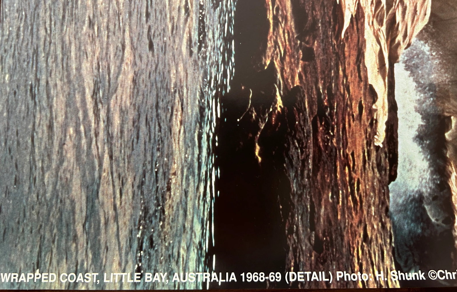 Christo and Jeanne-Claude 'Wrapped Coast 'Little Bay, Australia Signed Print - 2
