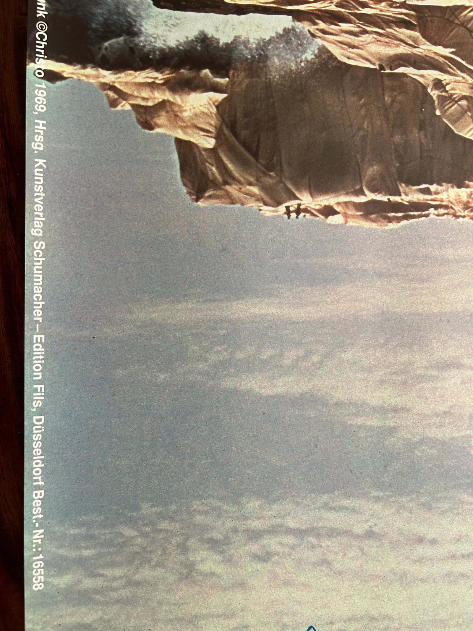 Christo and Jeanne-Claude 'Wrapped Coast 'Little Bay, Australia Signed Print - 3
