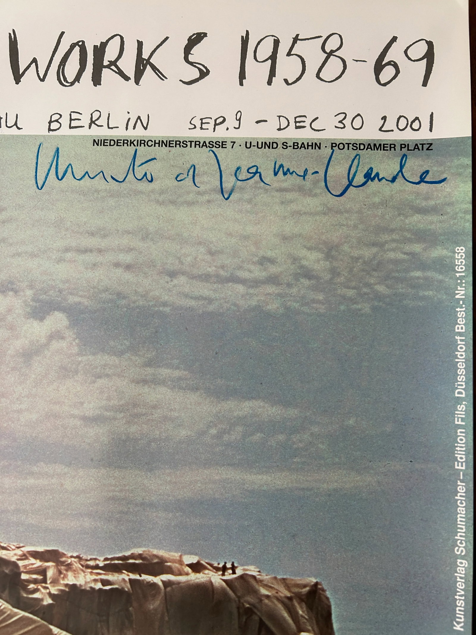Christo and Jeanne-Claude 'Wrapped Coast 'Little Bay, Australia Signed Print - 5