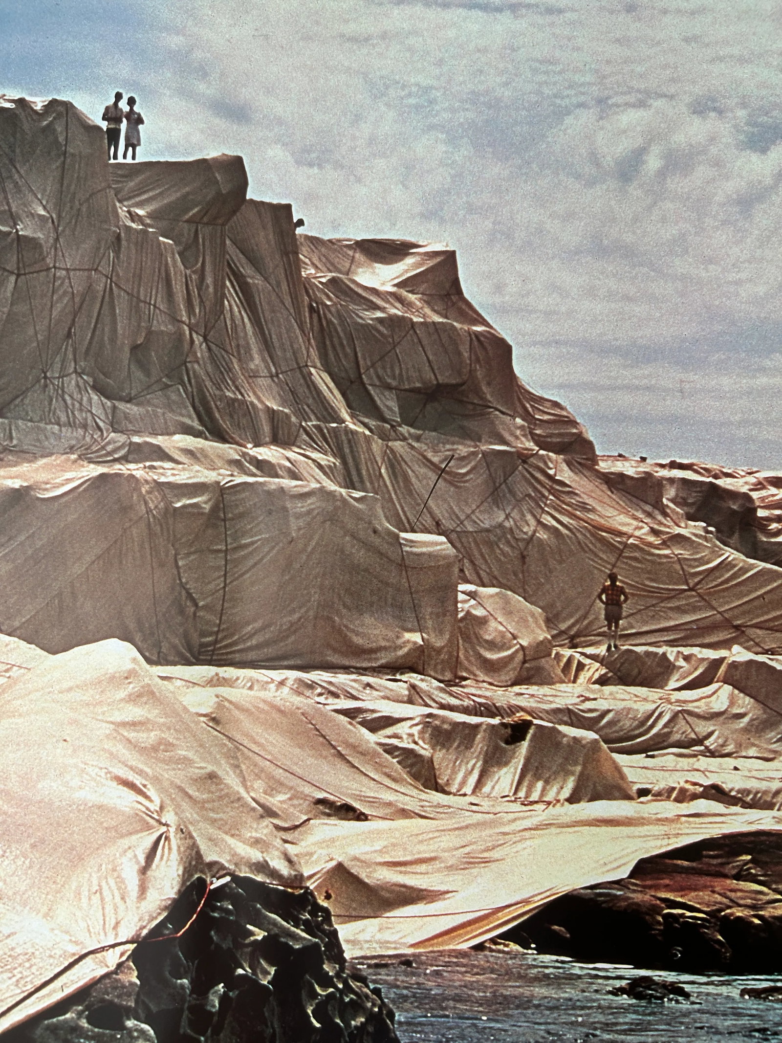 Christo and Jeanne-Claude 'Wrapped Coast 'Little Bay, Australia Signed Print - 7