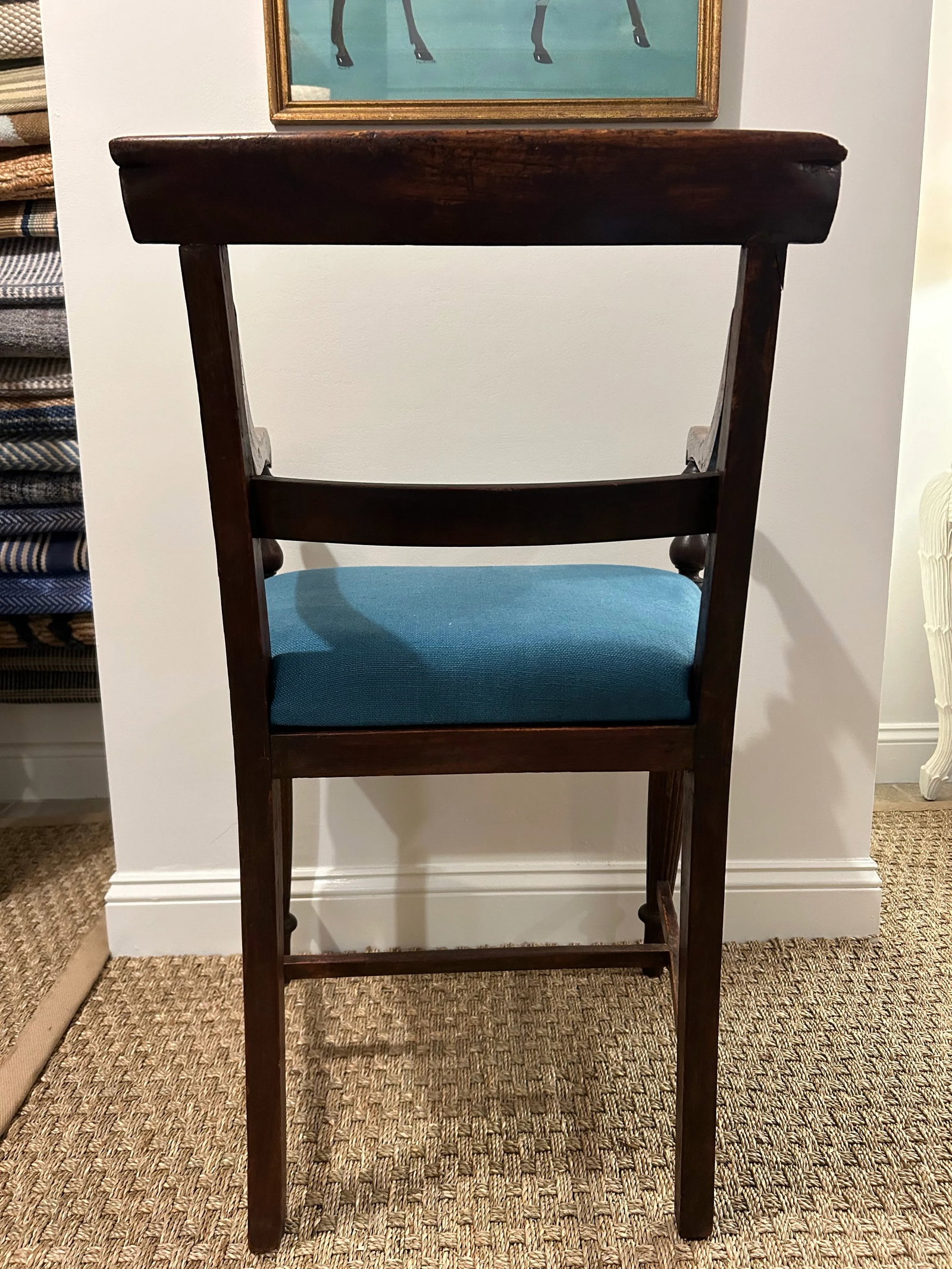 Early 19th Century Anglo-Indian Bone Inlay Chairs- Set of 2 - 6