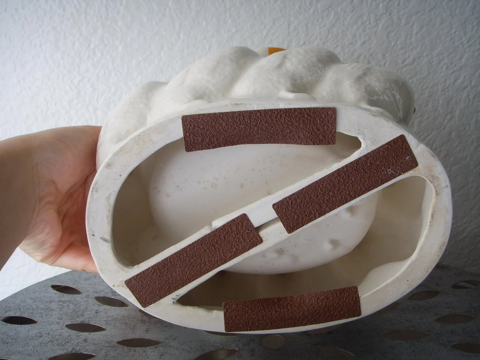 Michael Mortl Styled Ceramic Round of Geese Planter - 6