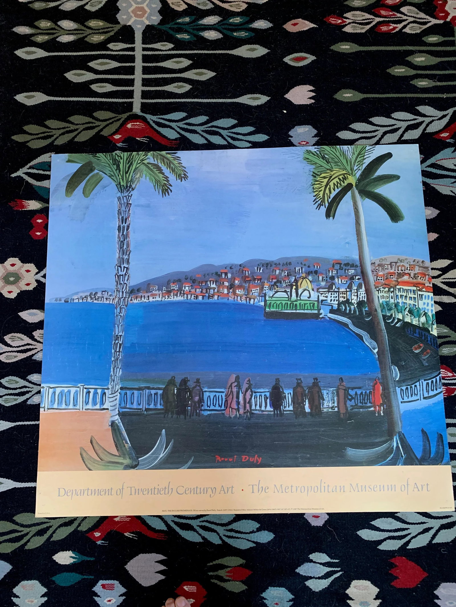 Raoul Dufy Poster from Metropolitan Museum Dept of 20th C Art - 12