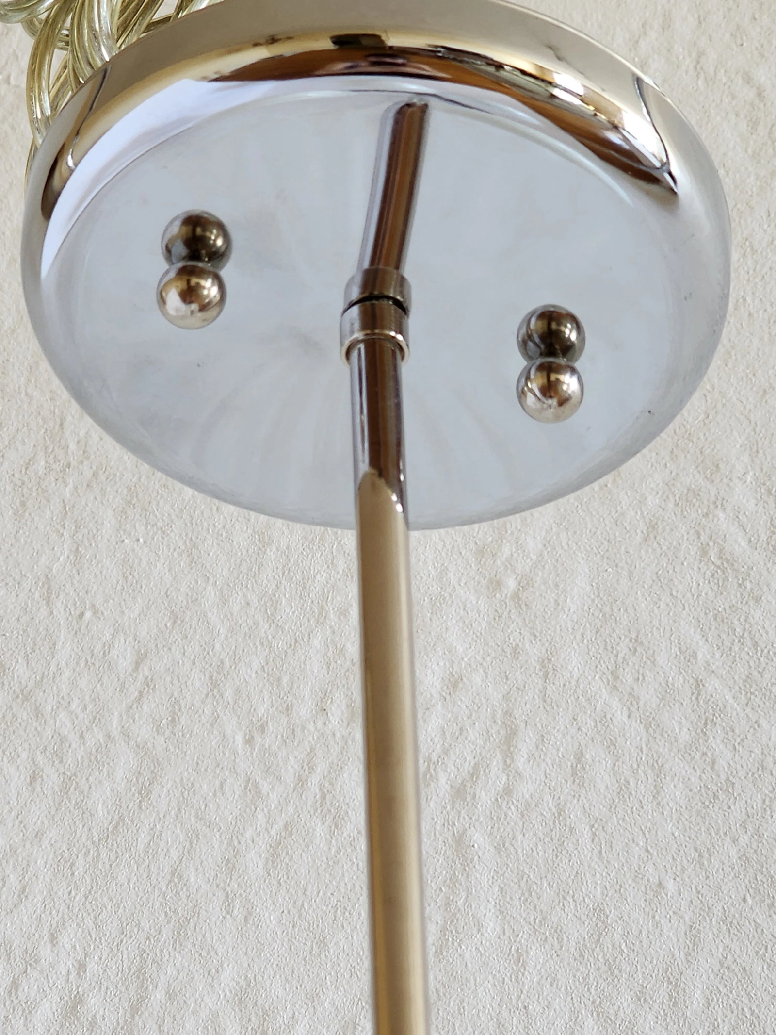 Mid Century Modern Chrome Chandelier Pendant - 8
