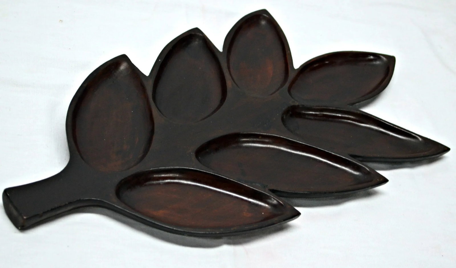 Wood Carved Tray - 3