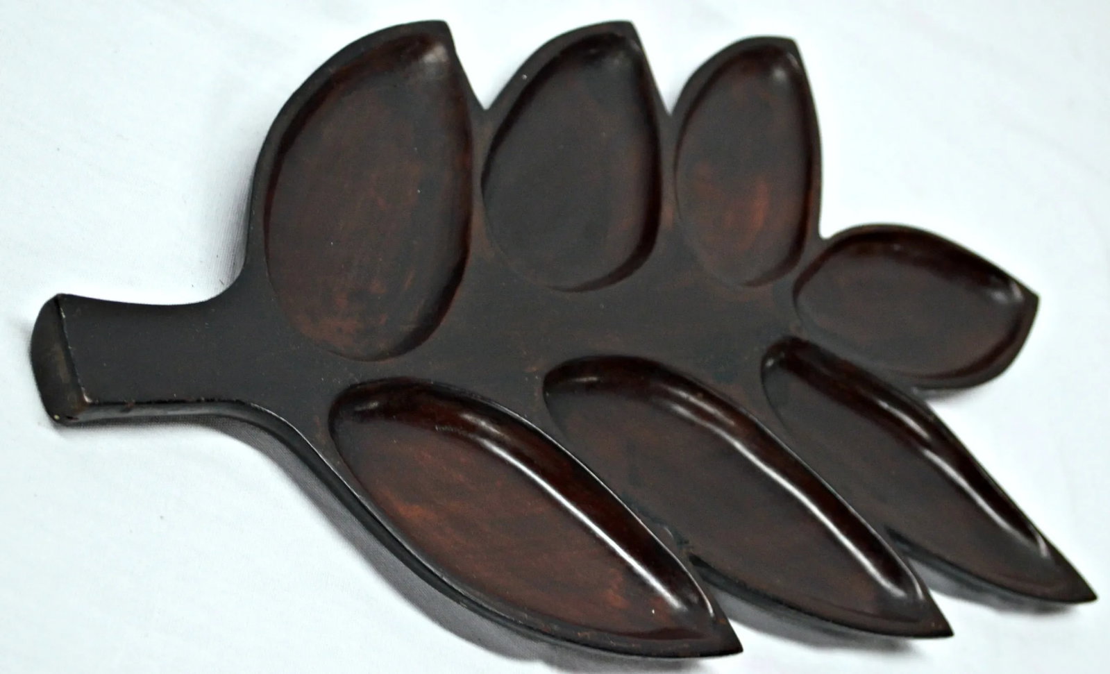 Wood Carved Tray - 4