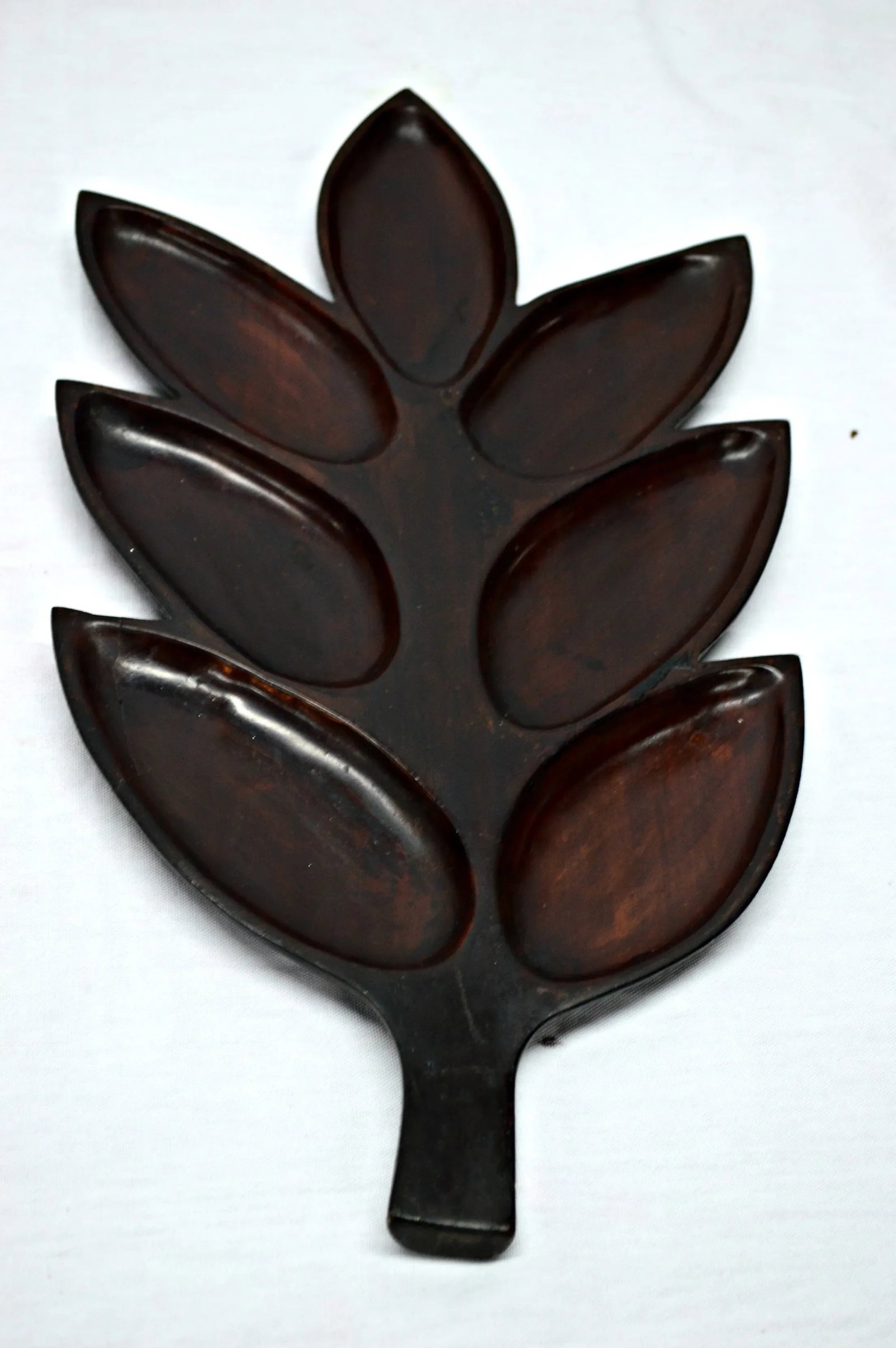 Wood Carved Tray - 6