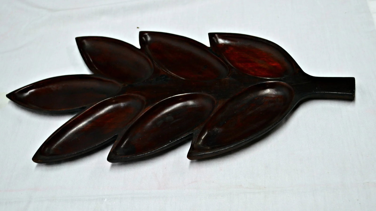 Wood Carved Tray - 7