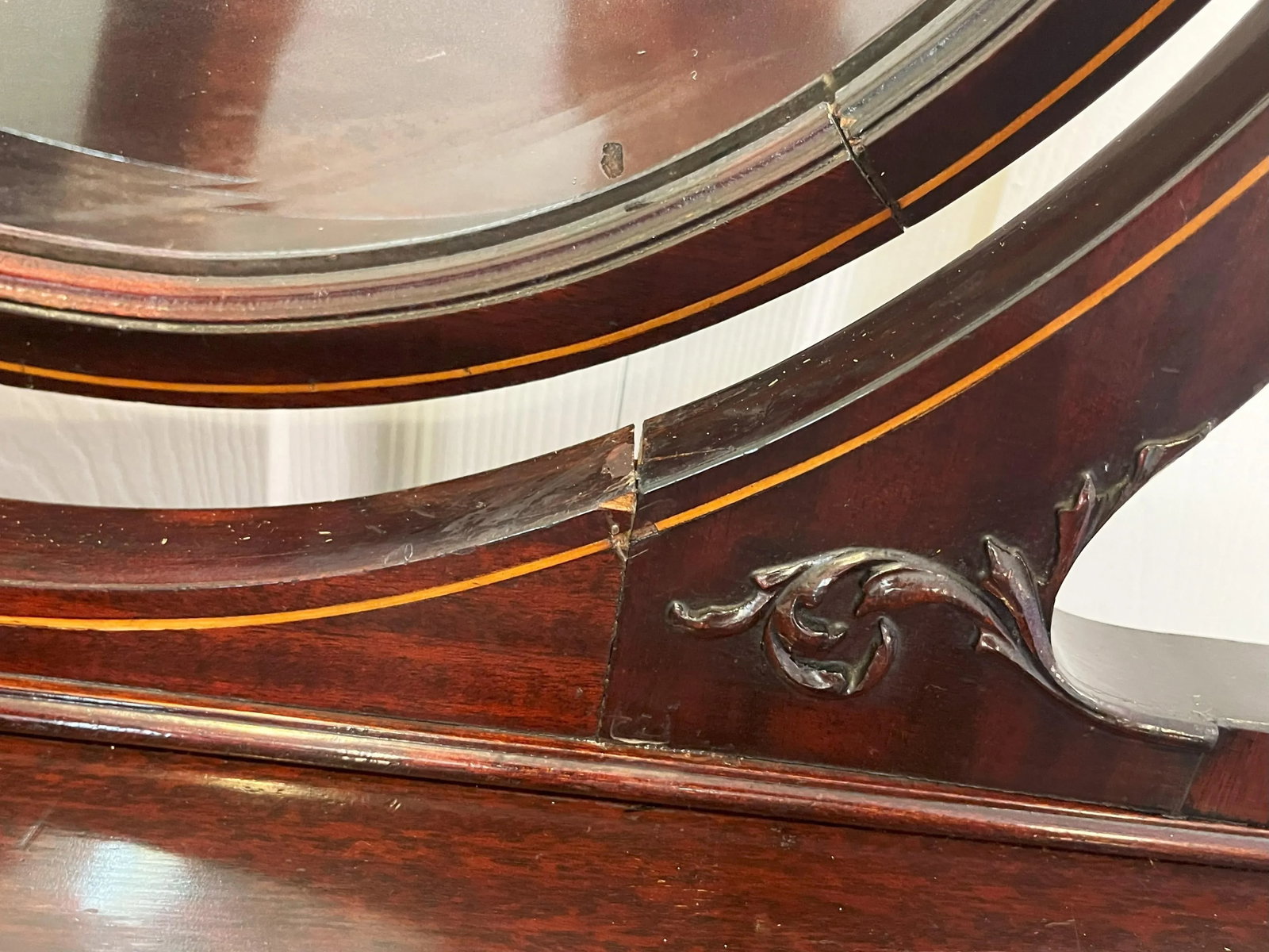 Early 1900's Highboy Chest of Drawers With Mirror, Locks and Key - 10