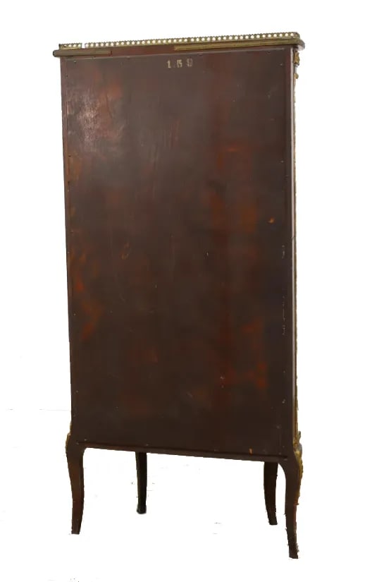 1920s French Style Mahogany and Ormolu Mounted Vitrine - 6
