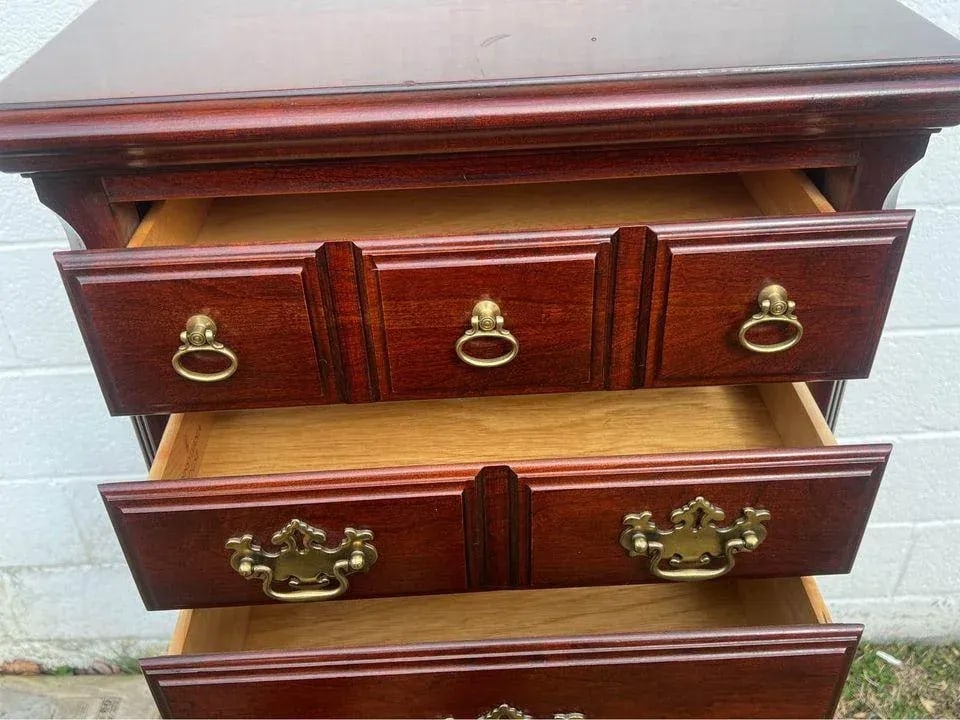 Pennsylvania House Cherry Semainier Lingerie Bachelors Chest Dresser - 8