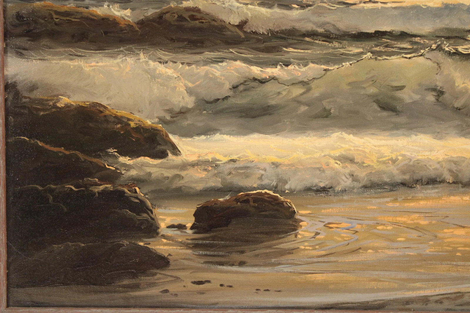 Laguna Coastal Painting by Robert W. Wood (1889-1979) - 5