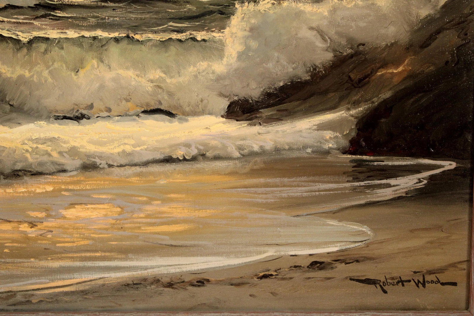 Laguna Coastal Painting by Robert W. Wood (1889-1979) - 8