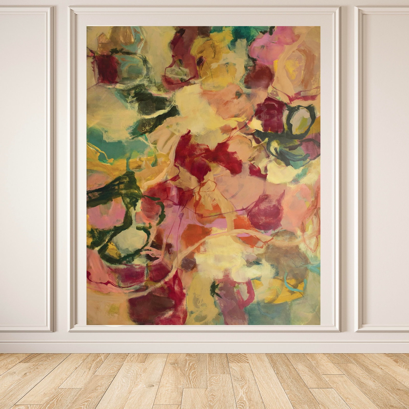 Large-Scale Contemporary Abstract Oil Painting - 2