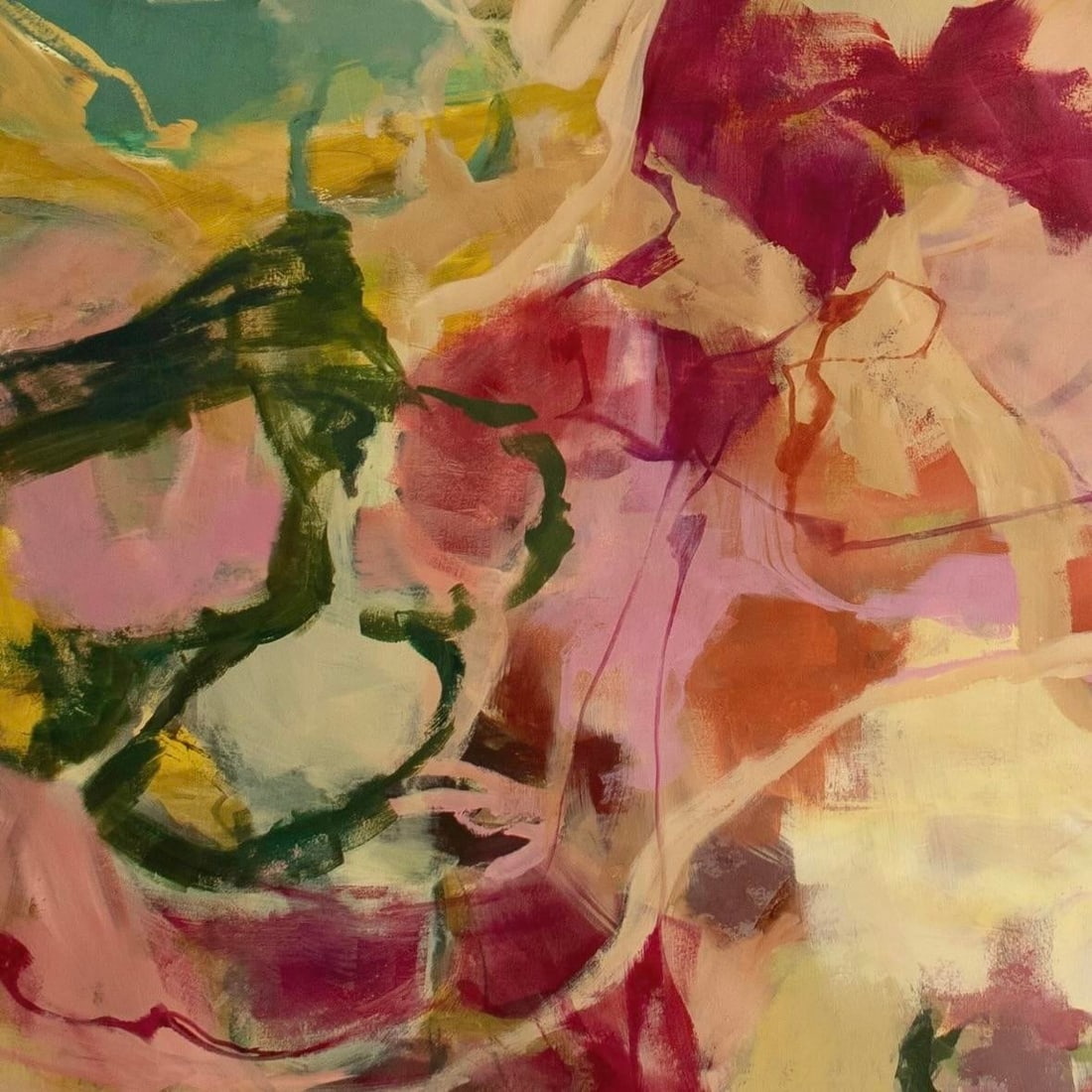 Large-Scale Contemporary Abstract Oil Painting - 3
