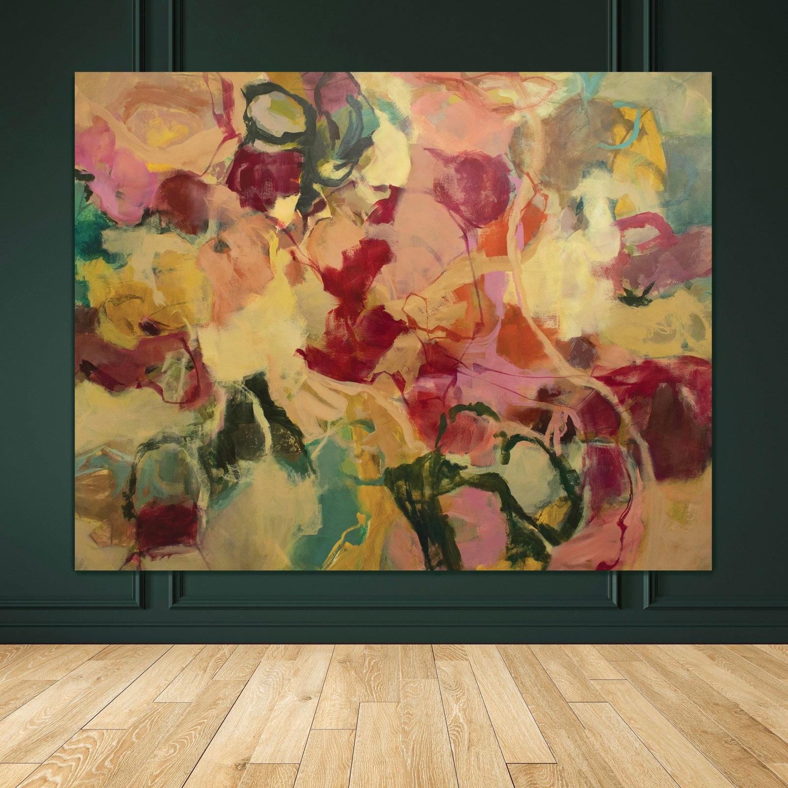 Large-Scale Contemporary Abstract Oil Painting - 5