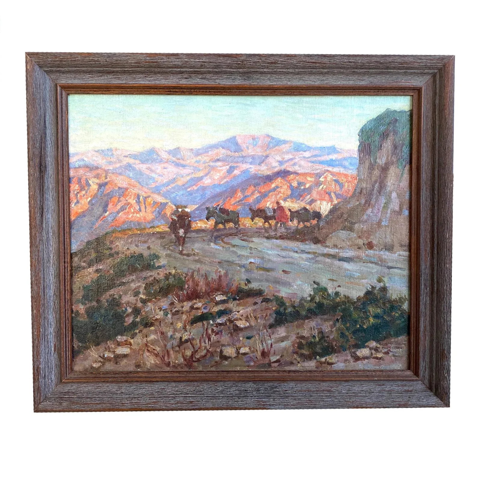 Impressionist Landscapes Henry Sene, French - A Pair - 5