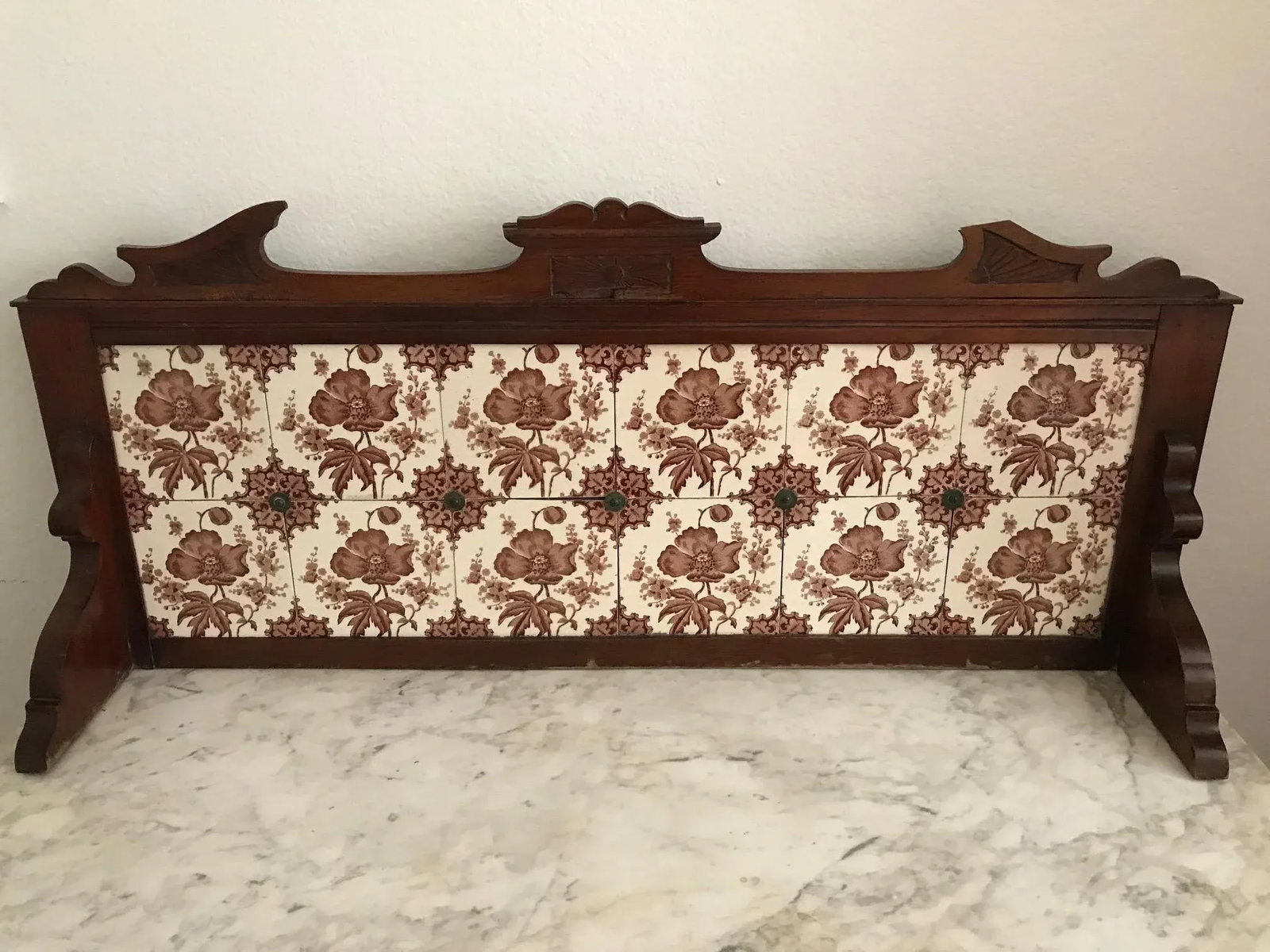 1850-1870 Victorian English Marble Top Washstand - 7