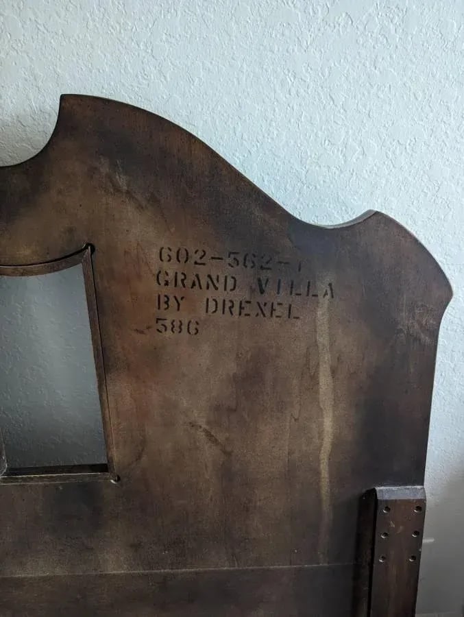 1970s Drexel French Provincial Grand Villa Headboard Queen - 3
