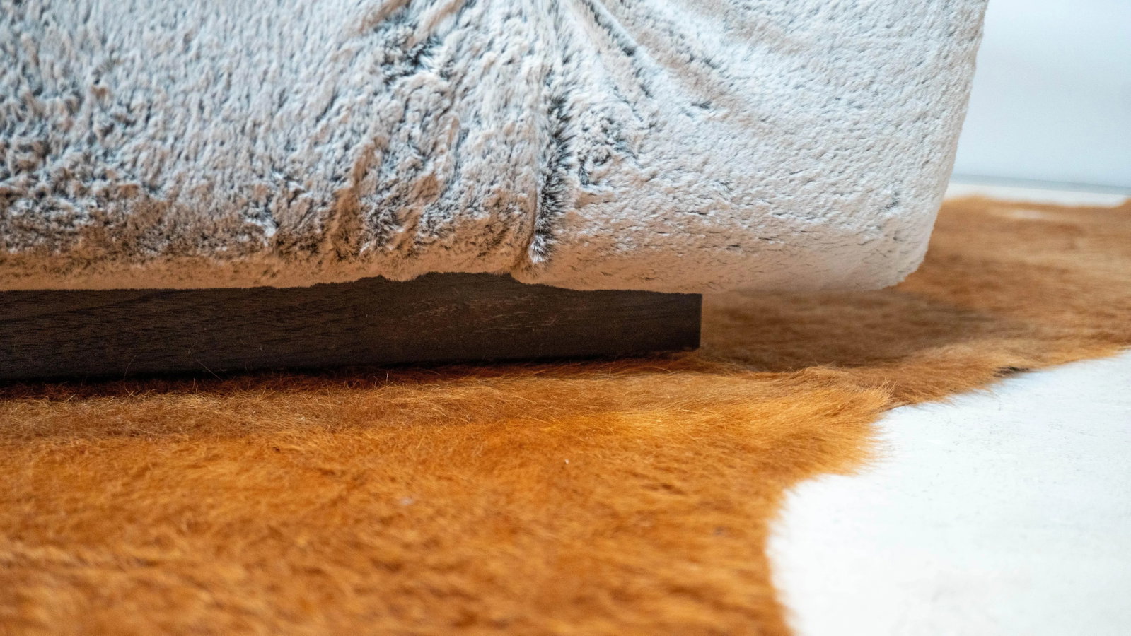 Restoration Hardware Custom Soho Tufted Fur Ottoman - 8