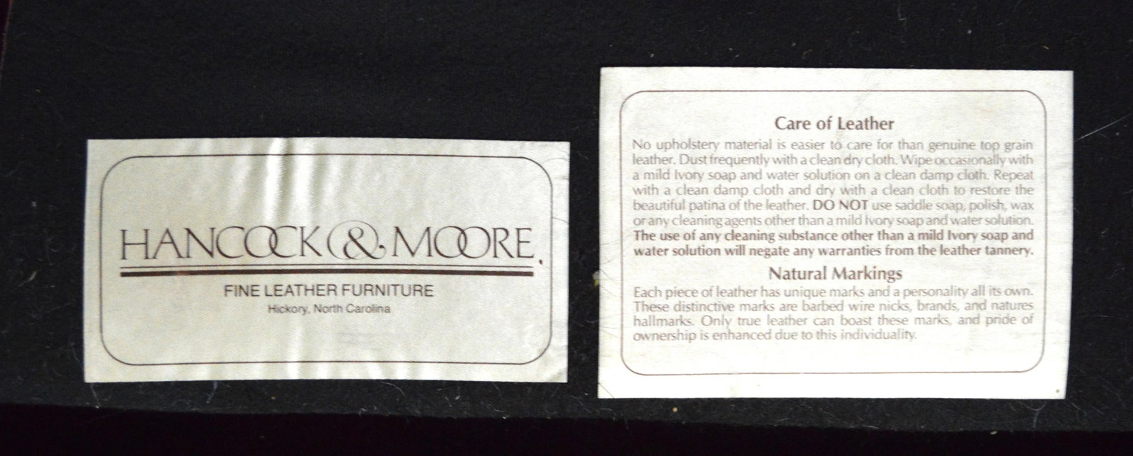 Late 20th Century Hancock & Moore Fine Tufted Leather Sofa - 10