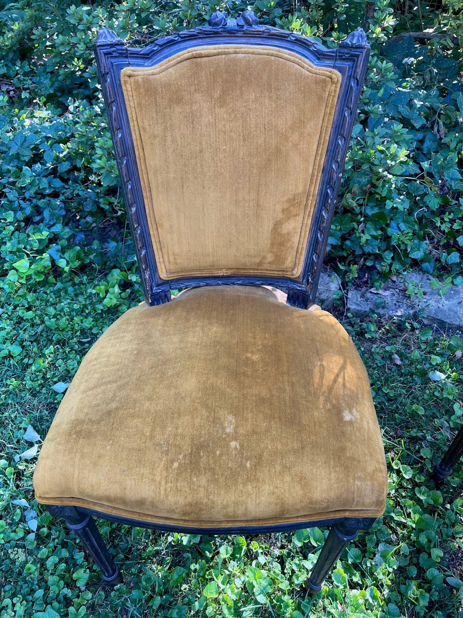Late 19th Century Pair of Louis XVI Style Side Chairs - 8
