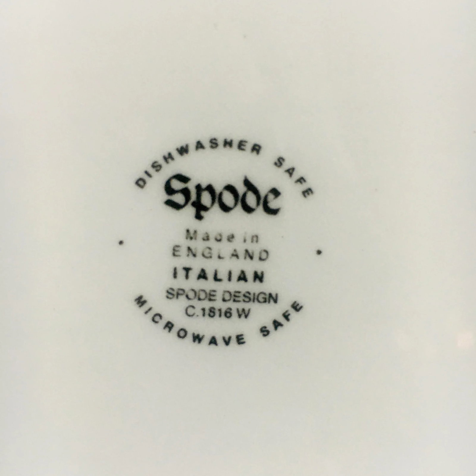 Copeland Spode Sized "Italian Blue" Pattern Bowl - 6