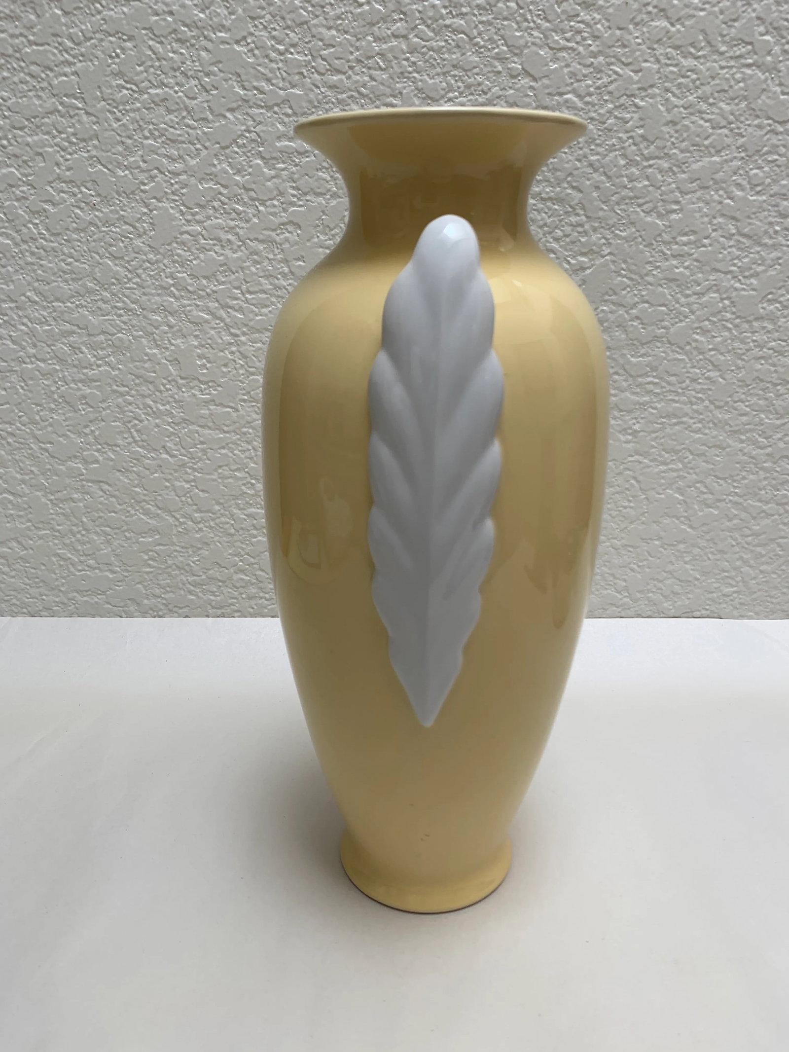 Tall Two Toned Ceramic Vase - 8