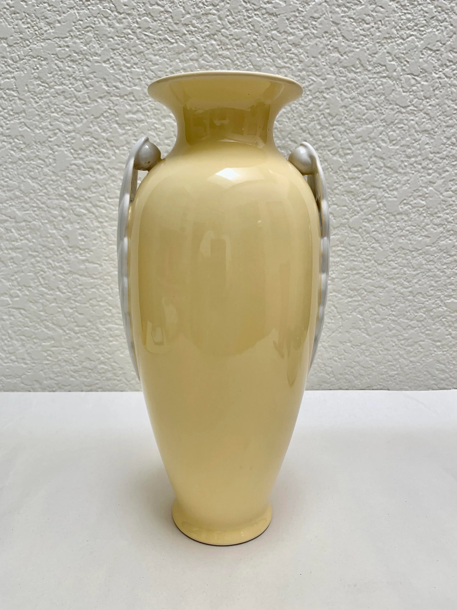 Tall Two Toned Ceramic Vase - 9