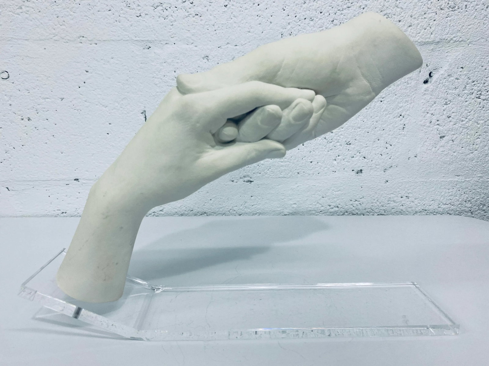 John Cutrone "Hands" Plaster Sculpture for Austin Productions, 1984 - 2
