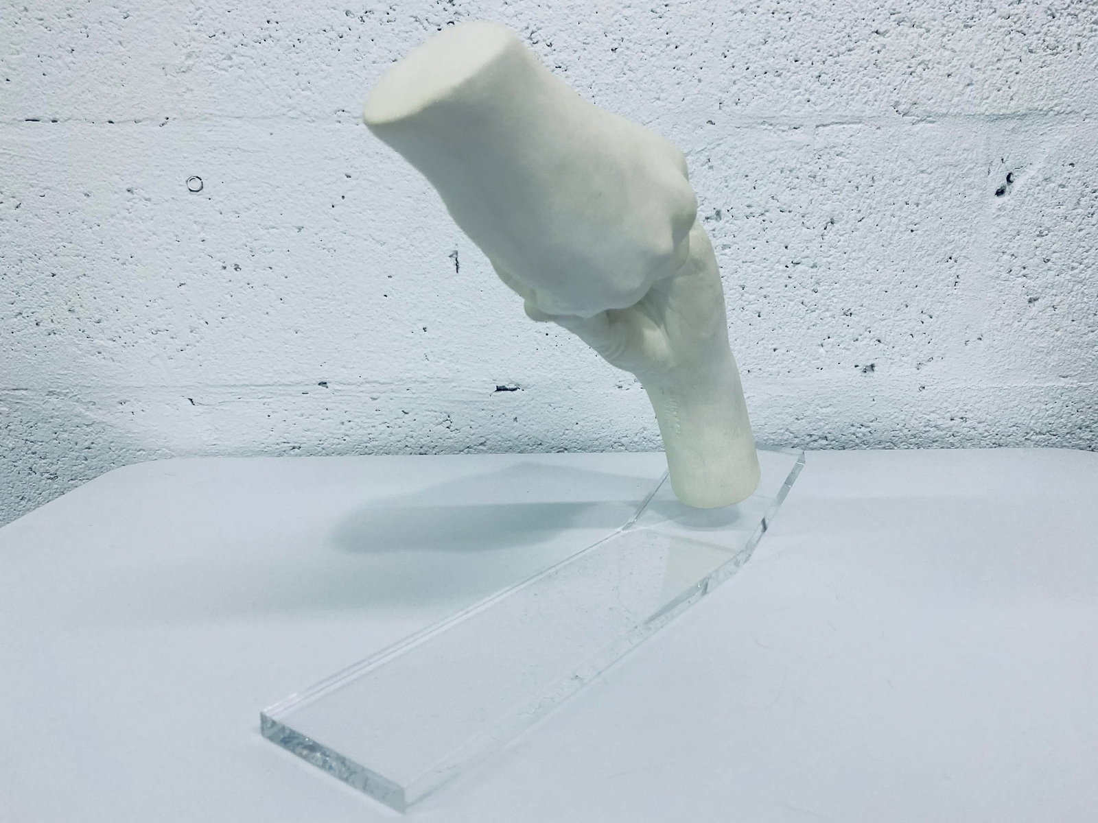 John Cutrone "Hands" Plaster Sculpture for Austin Productions, 1984 - 5