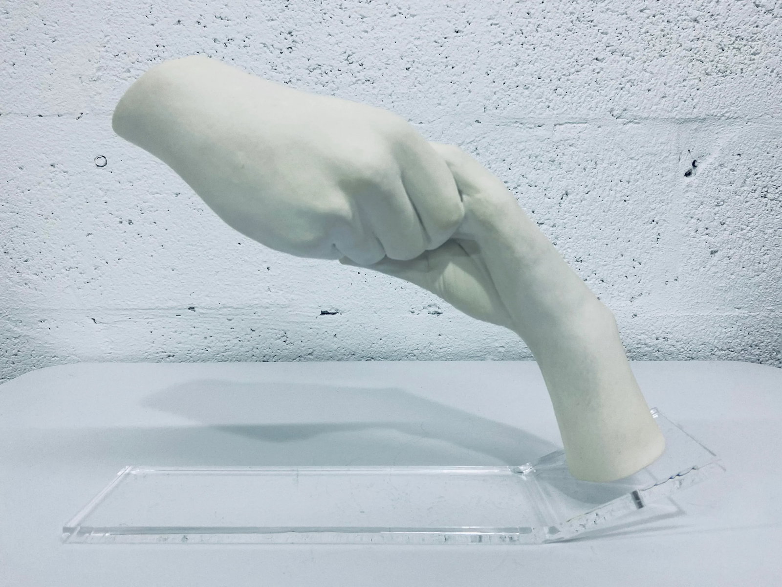 John Cutrone "Hands" Plaster Sculpture for Austin Productions, 1984 - 6