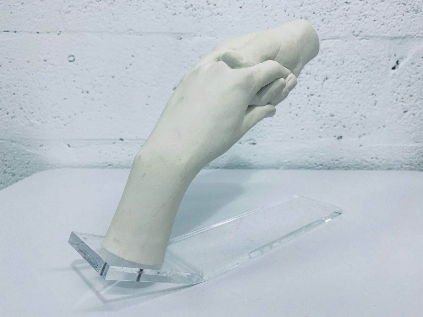 John Cutrone "Hands" Plaster Sculpture for Austin Productions, 1984 - 9