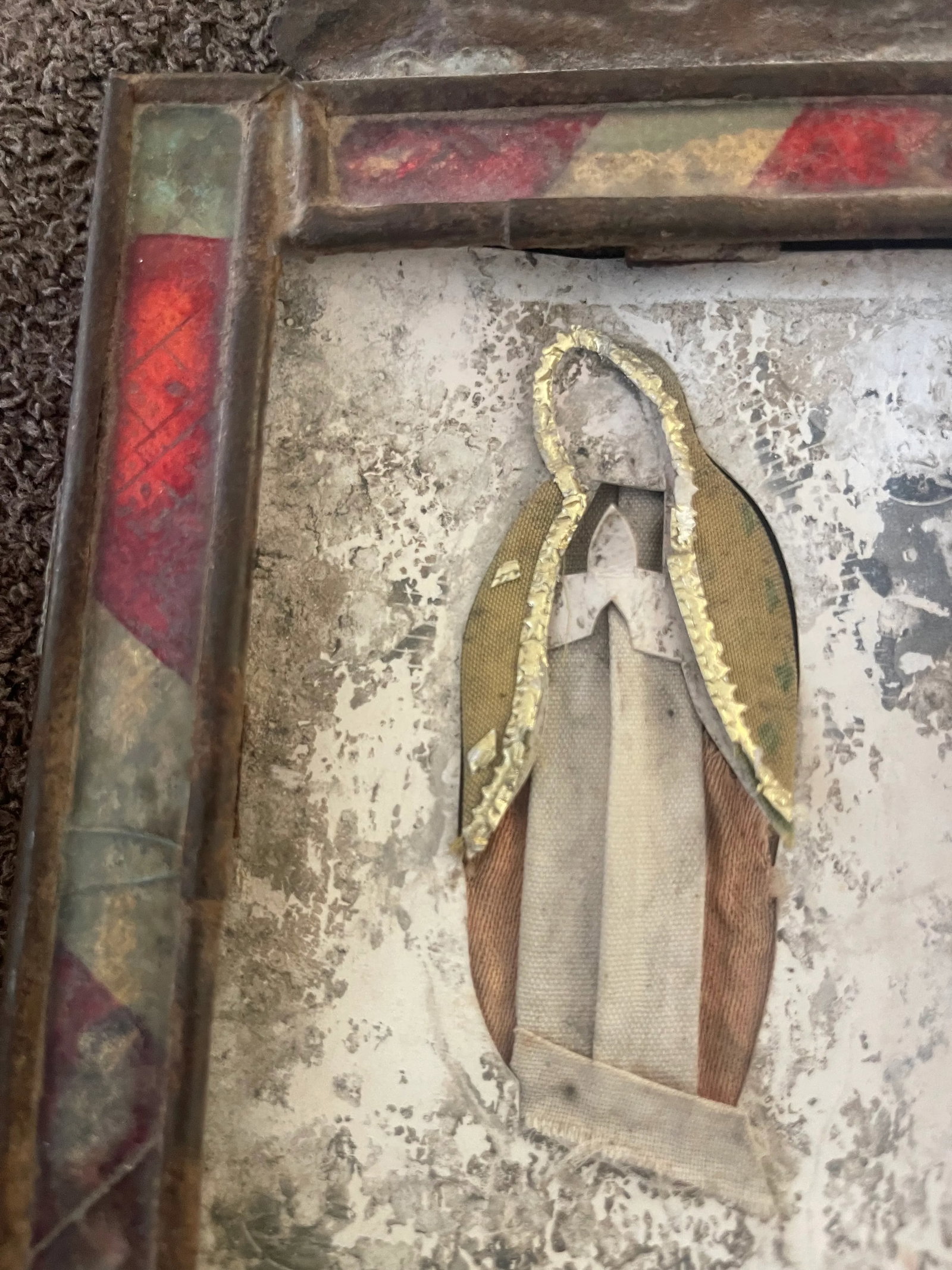 Mexican Metal Retablo - 7