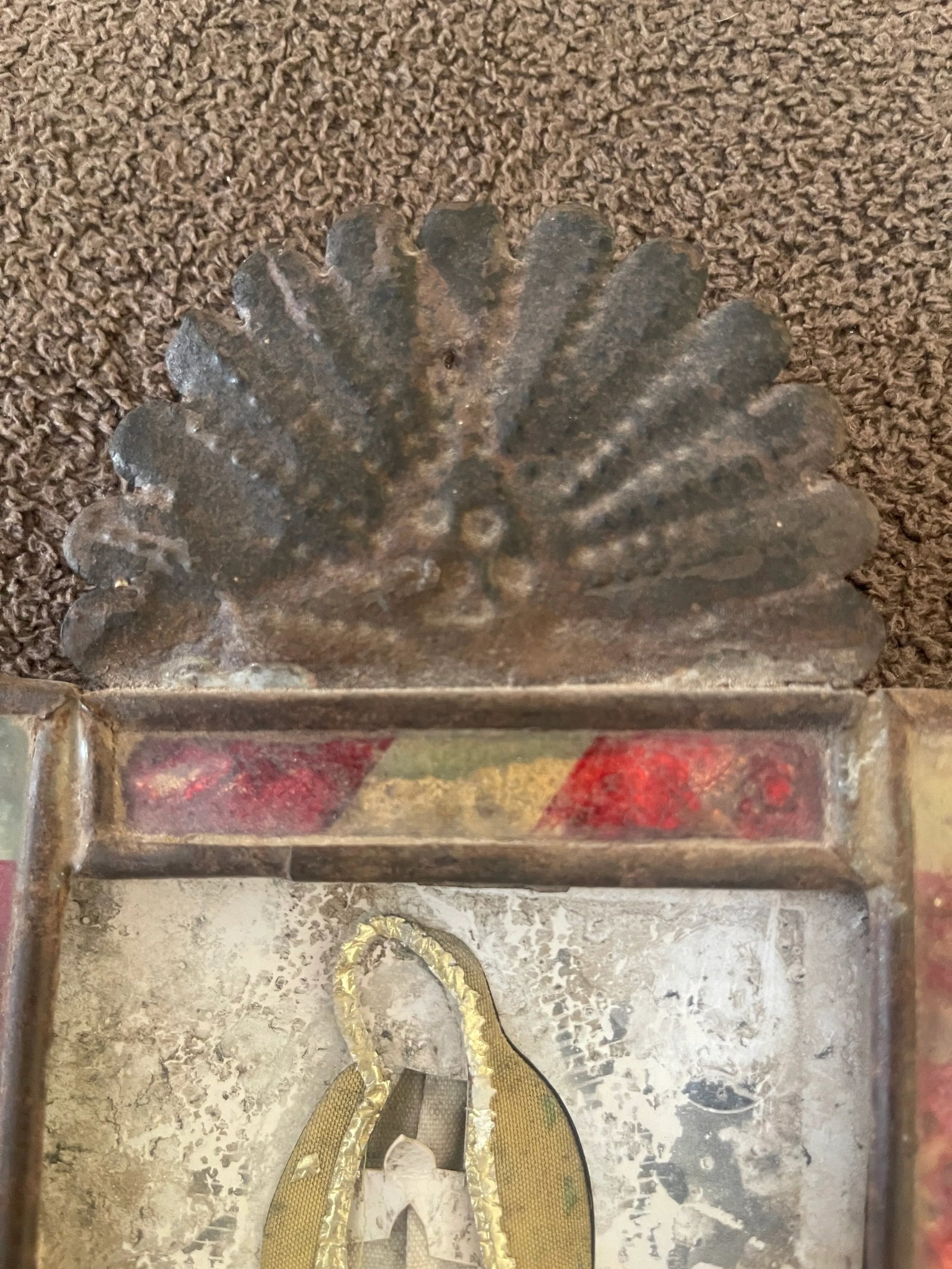 Mexican Metal Retablo - 9
