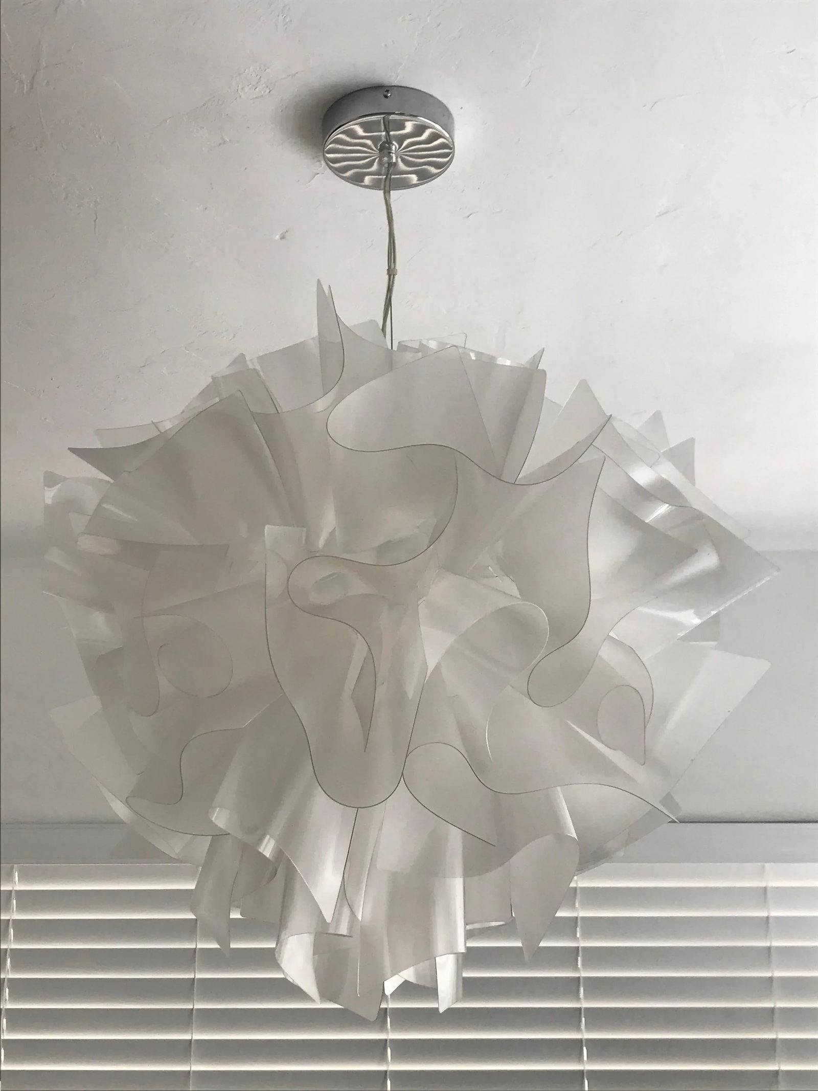 Slamp Veli Suspension Large Pendent Light Fixture by Adriano Rachele - 4