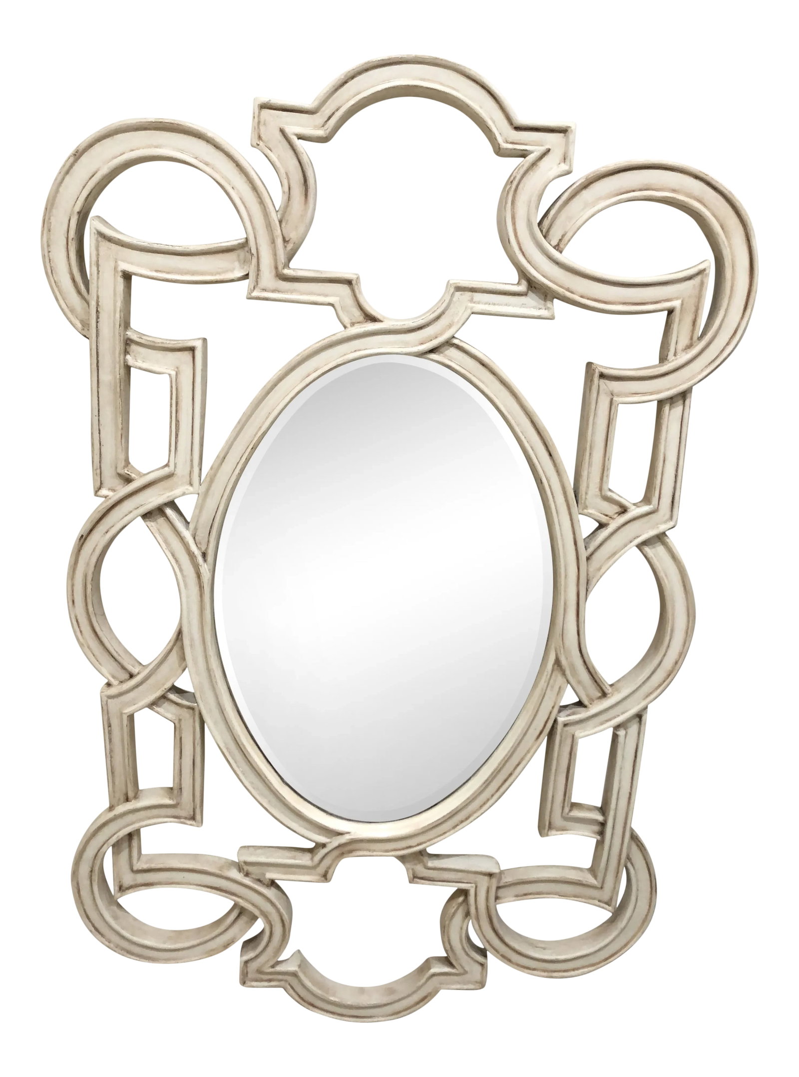 Mr & Mrs Howard Large Solid Wood Mirror (1 of 8)