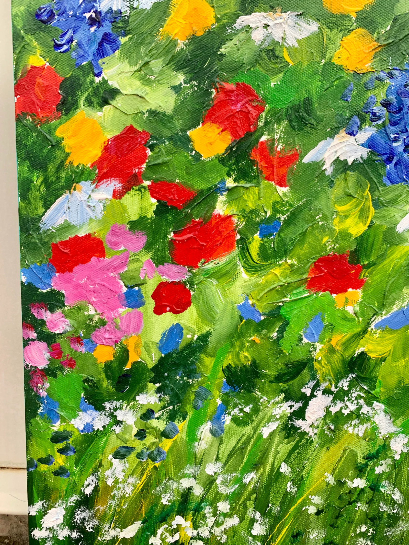 Original Teresa M. Turner "Freedom Garden" Diptych Paintings- a Pair - 9