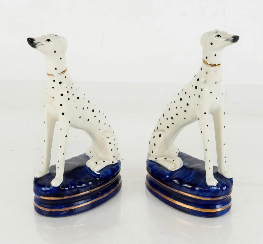 Vintage Dalmatian Figurine, Pair - 2