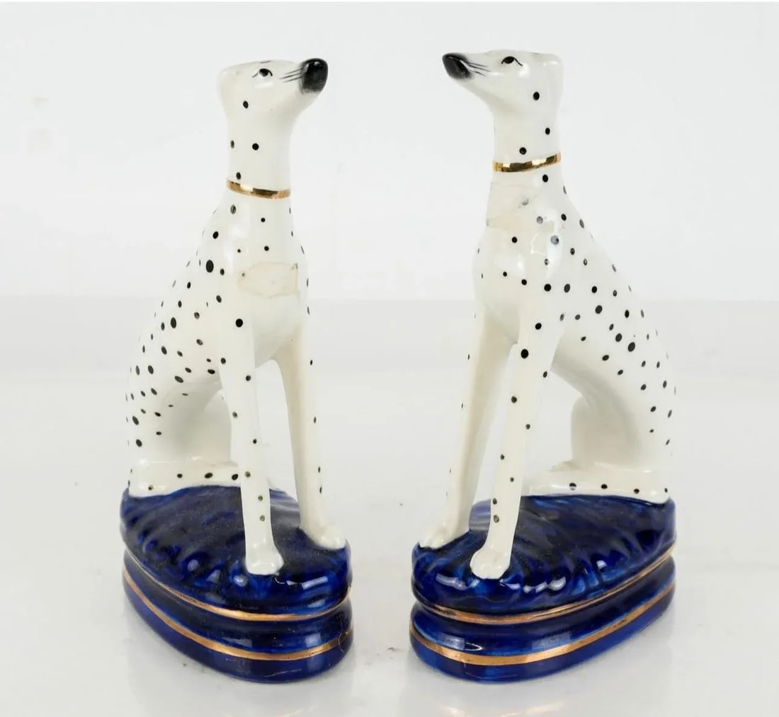 Vintage Dalmatian Figurine, Pair - 3