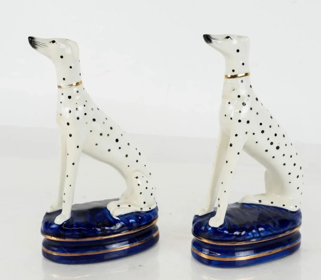Vintage Dalmatian Figurine, Pair - 4