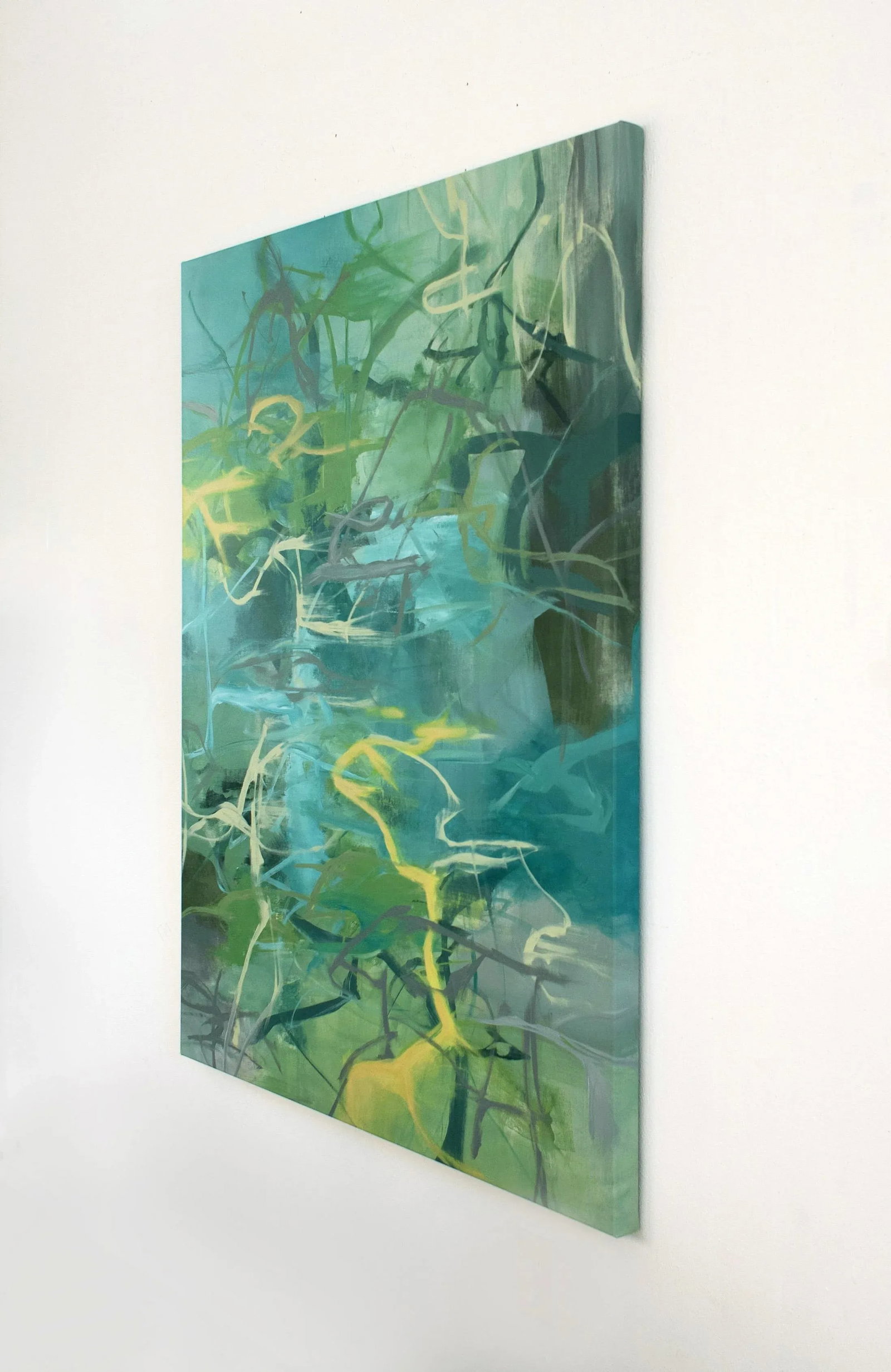 Large Original Abstract Landscape Painting - 2